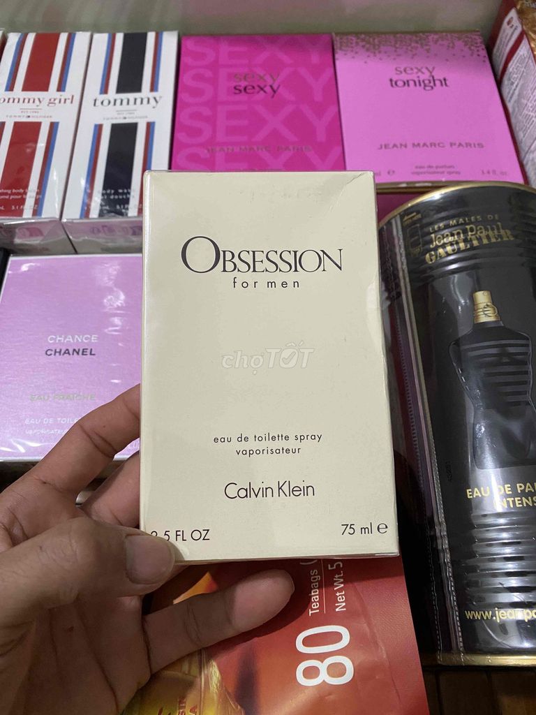 Nước Hoa nam Calvin Klein Obsession For Men - 75ml. Mua bán Nước hoa tại Thị xã Ngã Năm Sóc Trăng được đăng bởi HaoTrinh shop hình 1