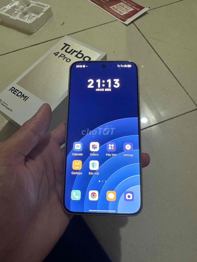 Xiaomi Redmi Turbo 4 Pro 12GB/256GB Vàng. Mua bán Điện thoại tại Thành phố Long Khánh Đồng Nai được đăng bởi Tuan Anh hình 1