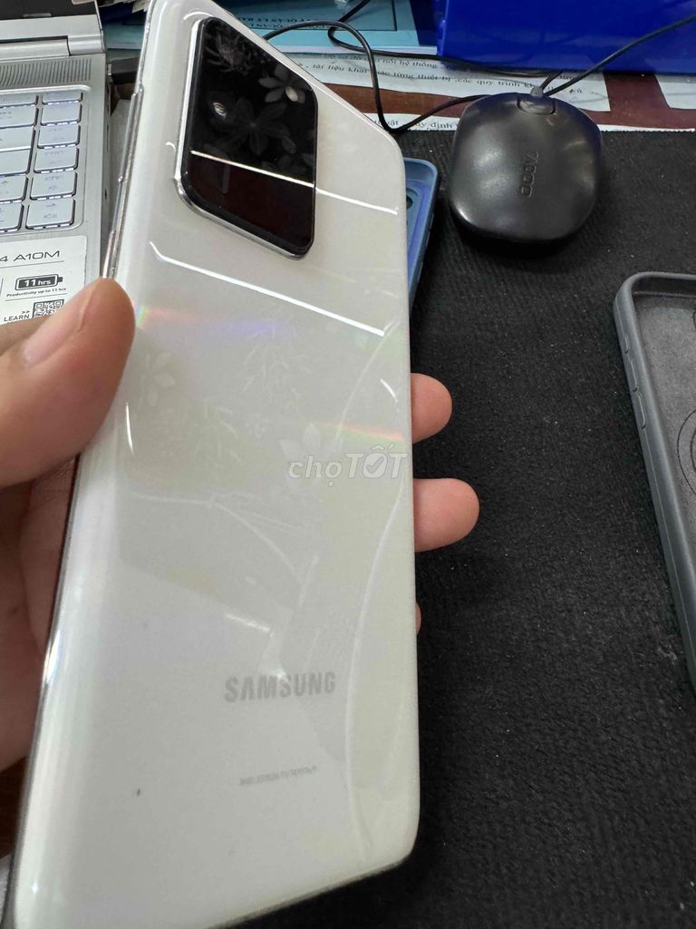 Samsung Galaxy S20 Ultra Trắng Đã sử dụng. Mua bán Điện thoại tại Thành phố Cà Mau Cà Mau được đăng bởi chú 2 hình 1