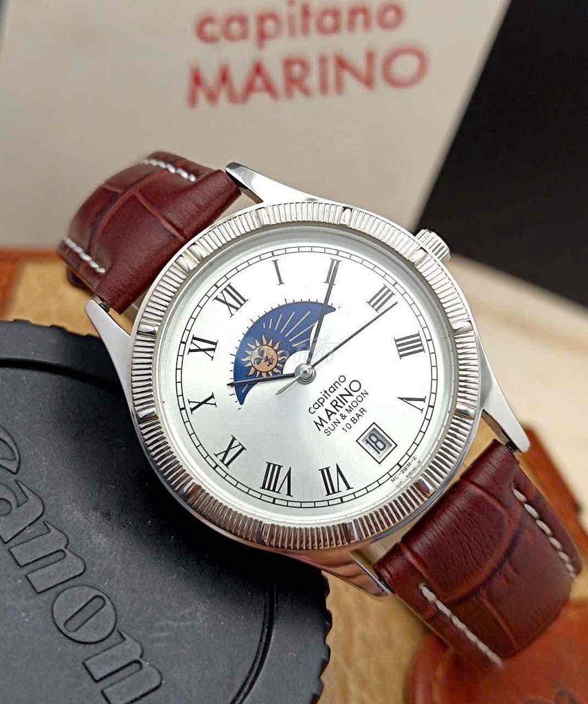 Đồng Hồ Marino Capitano Sunmoon Chính Hãng