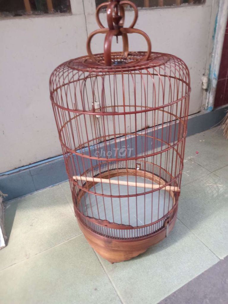 Lồng chim tre Nâu 52 nan. Mua bán Phụ kiện, Thức ăn, Dịch vụ tại Quận Bình Thạnh Tp Hồ Chí Minh được đăng bởi Bon Chơi Cá Nguyen hình 1