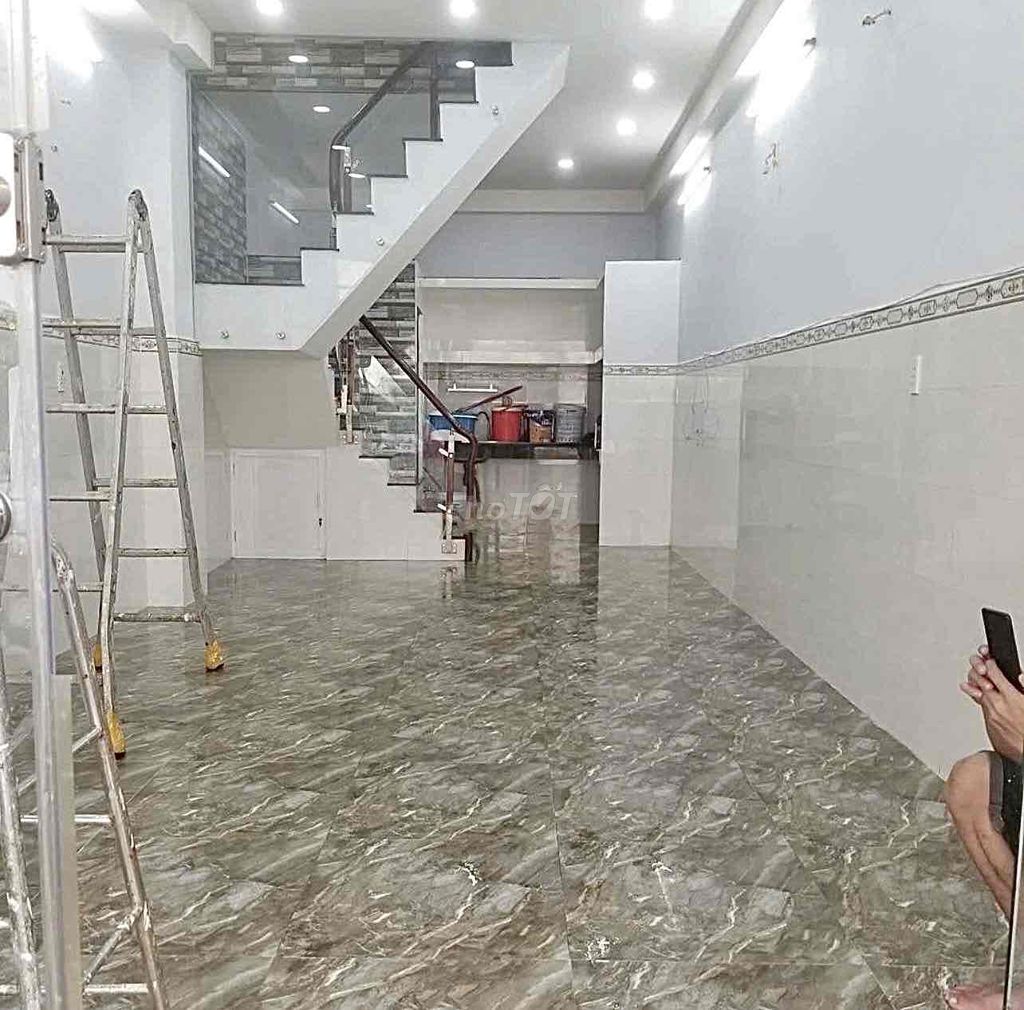 Cho Thuê Nhà Mặt Tiền 1 Trệt 1 Lầu 4x10m Đường Số Phường Tân Quy