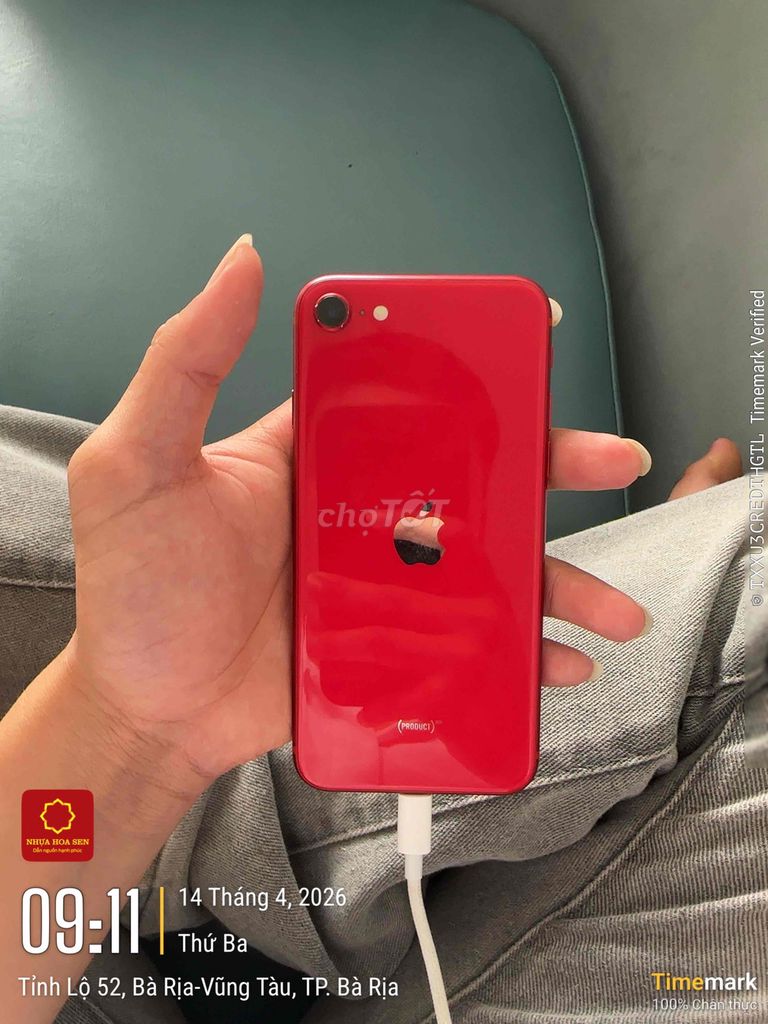 iPhone SE Đỏ. Mua bán Điện thoại tại Thành phố Bà Rịa Bà Rịa - Vũng Tàu được đăng bởi Anh Tuan Bui hình 1