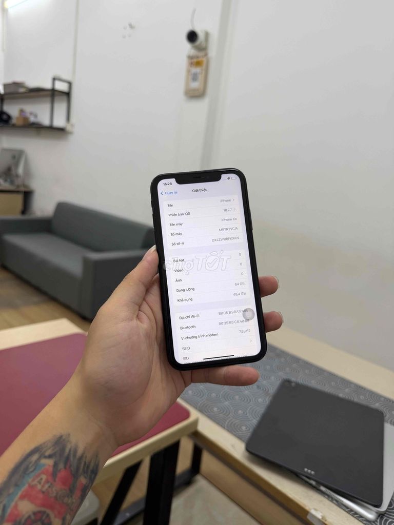 Apple iPhone XR 64GB QTE Zin Nguyên Bản Full CN. Mua bán Điện thoại tại Quận Cầu Giấy Hà Nội được đăng bởi Trung Kiên Trả Góp Bao Nợ Xấu hình 1