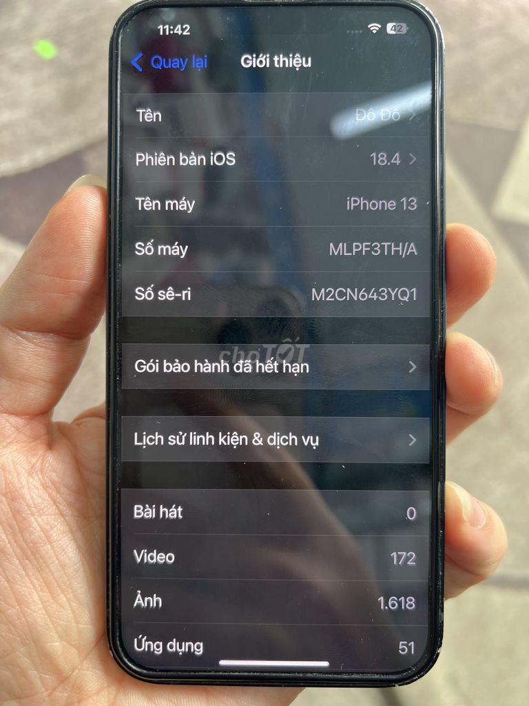 Apple iPhone 13 128GB Đen. Mua bán Điện thoại tại Quận Hoàn Kiếm Hà Nội được đăng bởi TechZone hình 1