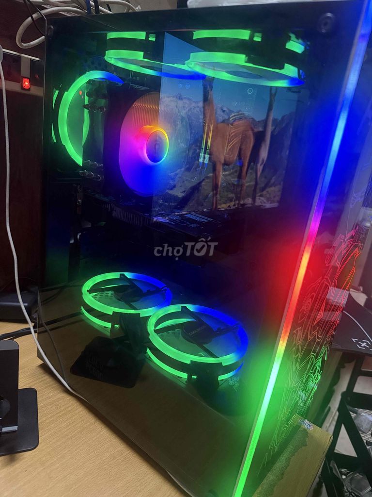 Case Gaming (i3-9100F/H310/Ram16Gb/RX460 4G/ssd660. Mua bán Máy tính để bàn tại Quận Ninh Kiều Cần Thơ được đăng bởi Nguyễn Anh Tuấn hình 1