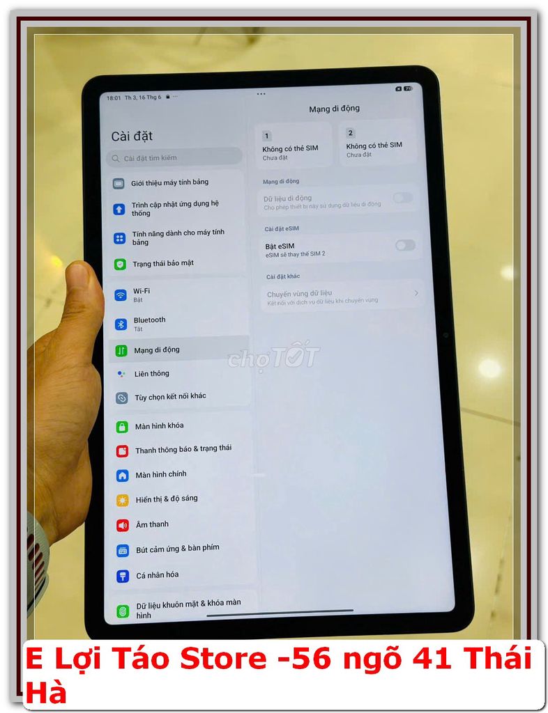 E bán Xiaomi Redmi Pad 2 Pro 6GB/128GB BH 2/7/2027. Mua bán Máy tính bảng tại Quận Đống Đa Hà Nội được đăng bởi Nguyễn Tiến Lợi hình 1