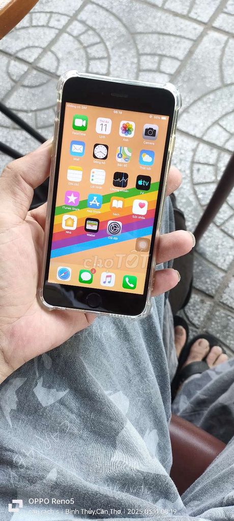 Iphone 6plus 128G quốc tế..chữa cháy bao ngon