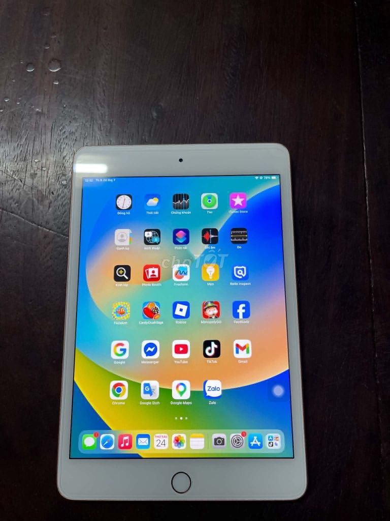 Apple iPad Mini 5 Wifi 64GB Vàng Đã sử dụng. Mua bán Máy tính bảng tại Quận 11 Tp Hồ Chí Minh được đăng bởi phat hình 1