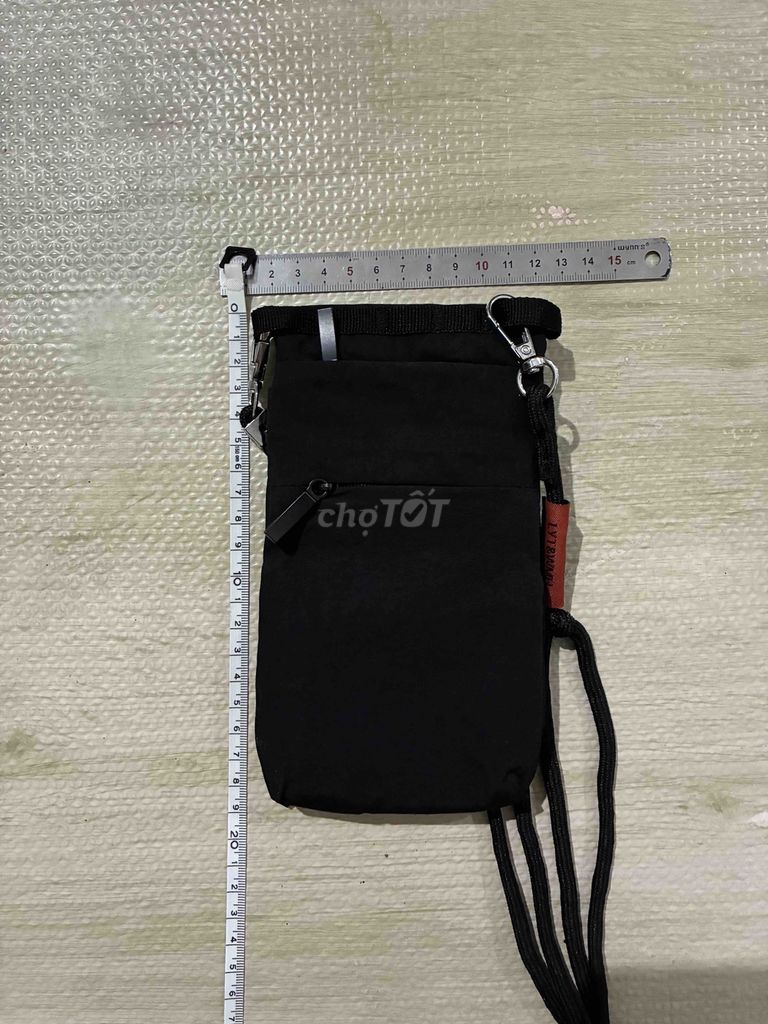 Túi đựng điện thoại Vải Đen Unisex mới. Mua bán Túi xách tại Quận 6 Tp Hồ Chí Minh được đăng bởi Trung Nguyễn hình 1