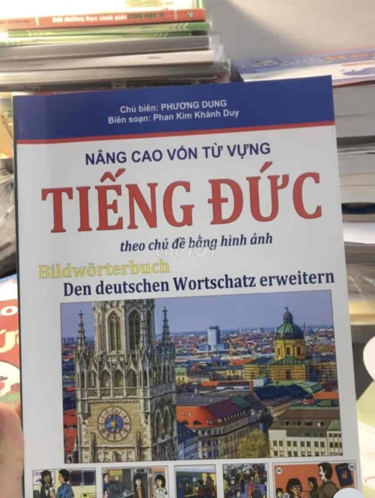 Sách - Nâng cao vốn từ vựng tiếng Đức theo hình