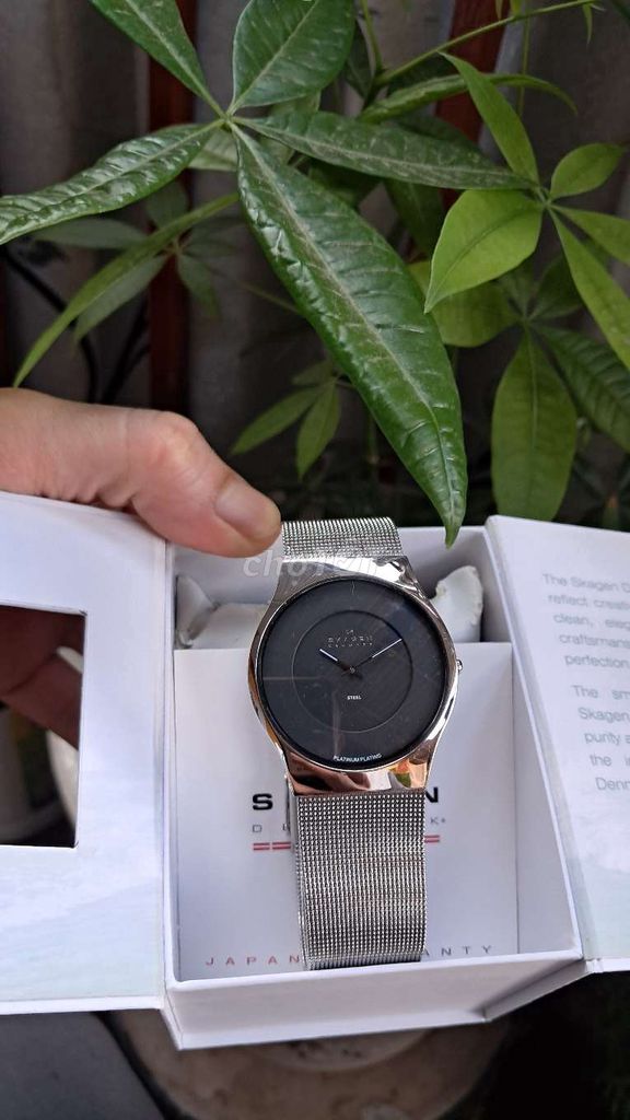 Đồng hồ Skagen Platium Plating. Mua bán Đồng hồ tại Quận Hồng Bàng Hải Phòng được đăng bởi Đồng Hồ Si Tuyển Trường Đạt hình 1