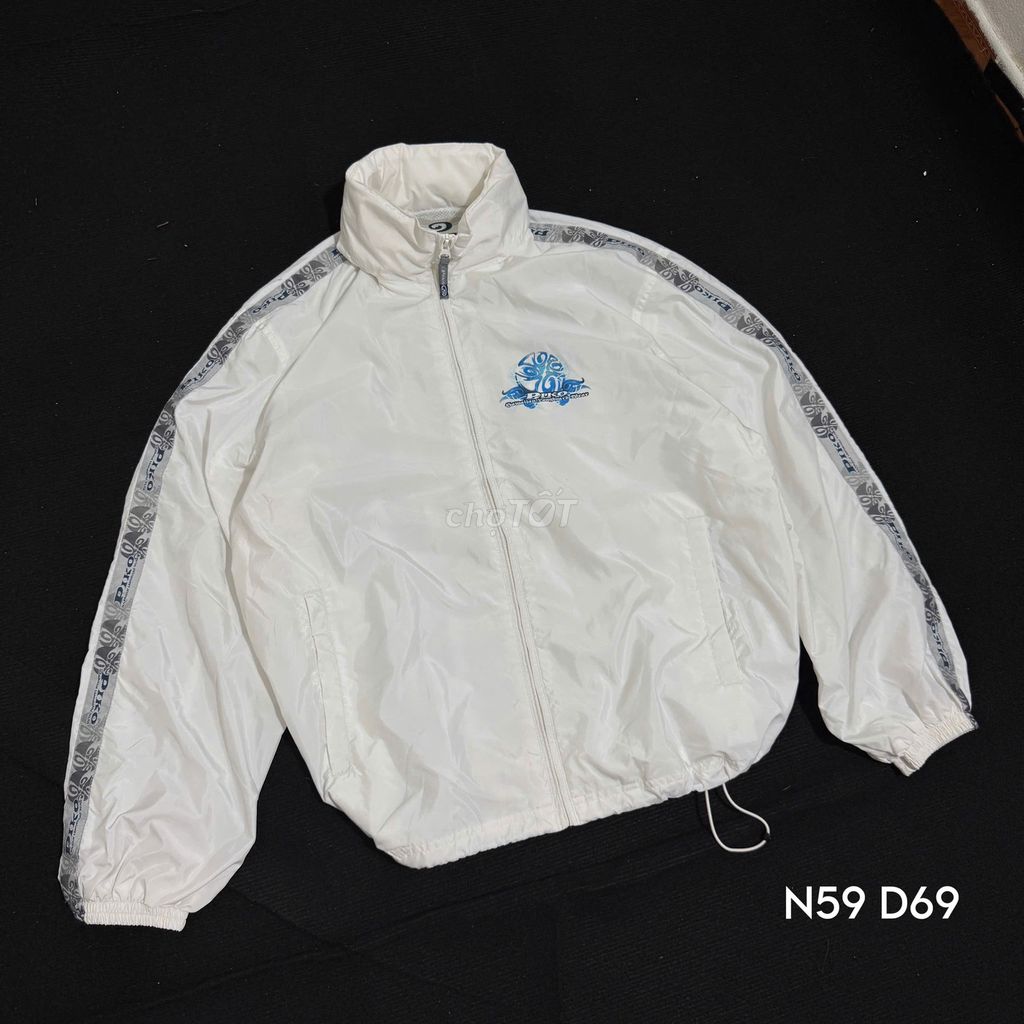 Áo khoác Piko Vintage Unisex Vải dù. Mua bán Quần áo tại Quận Bình Thạnh Tp Hồ Chí Minh được đăng bởi Sơn bán đồ Secondhand  hình 1