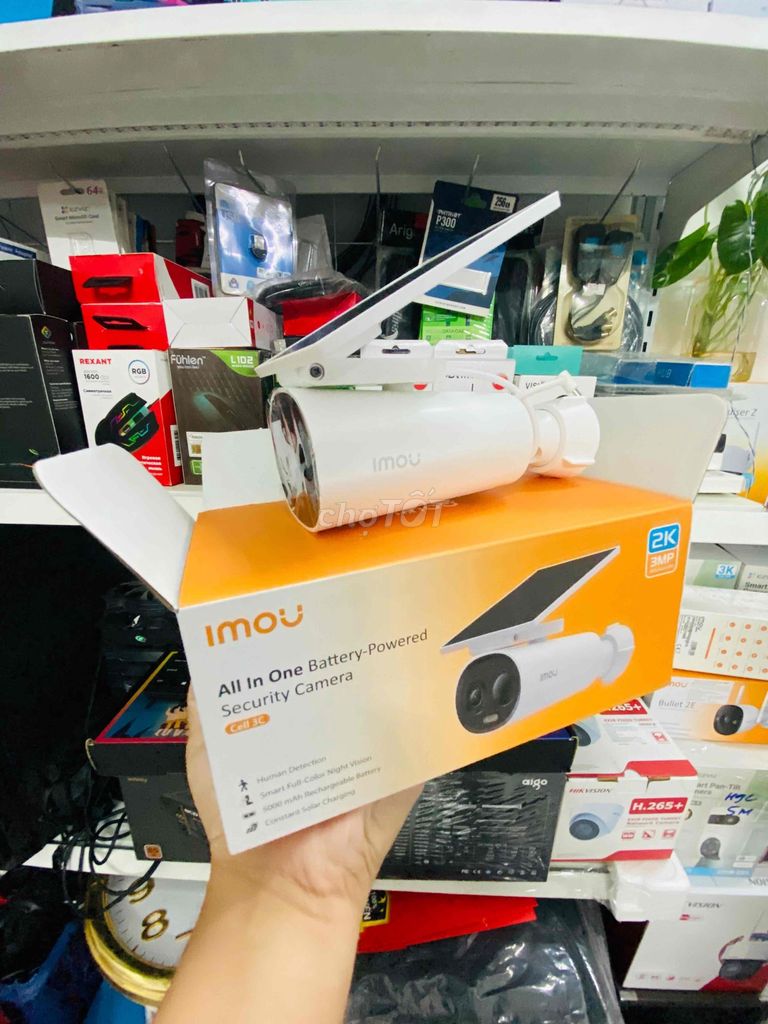 Camera năng lượng mặt trời Imou. Mua bán Máy ảnh, Máy quay tại Thành phố Thủ Dầu Một Bình Dương được đăng bởi Trung Canon hình 1