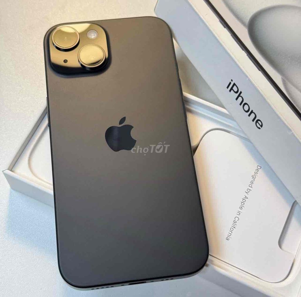 iPhone 15 128G Đen FULLBOX FULLBOX 99% APPLE 2024. Mua bán Điện thoại tại Quận 10 Tp Hồ Chí Minh được đăng bởi iStockHCM hình 1