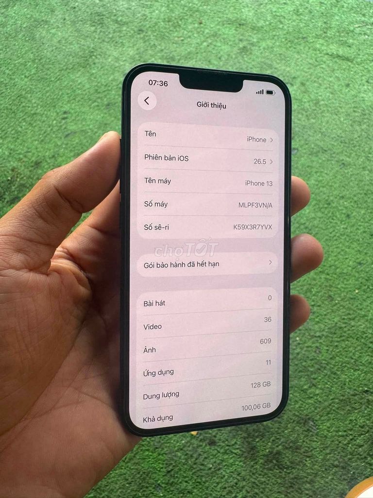 Apple iPhone 13 128GB Đen. Mua bán Điện thoại tại Quận 5 Tp Hồ Chí Minh được đăng bởi Hội Đồ Điện Tử hình 1