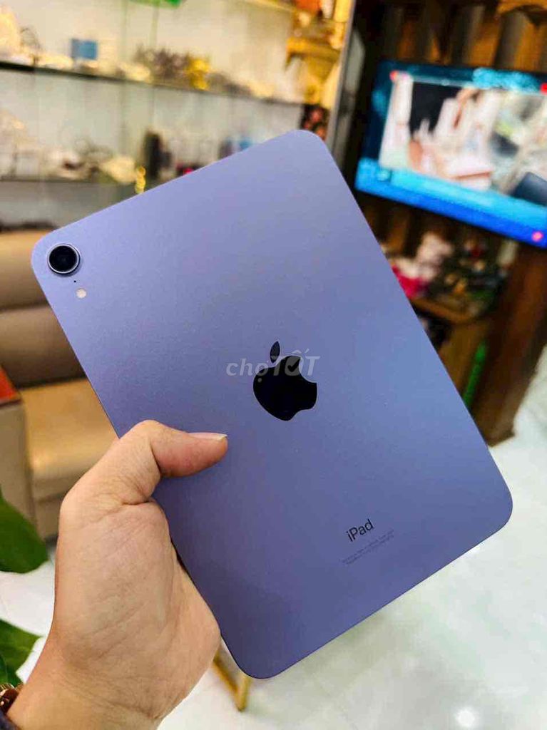 ipad mini 6 /64G wifi tím VN nguyên zin đẹp keng