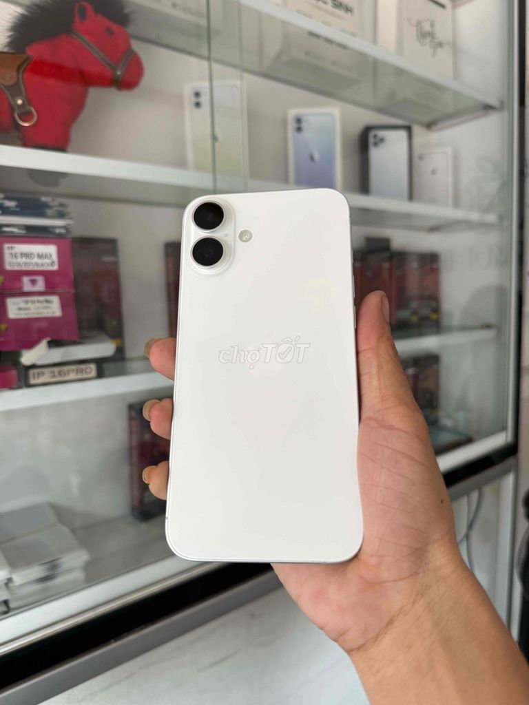 Apple iPhone 16 Plus 128GB Trắng. Mua bán Điện thoại tại Thành phố Dĩ An Bình Dương được đăng bởi Hoàng Long Apple hình 1