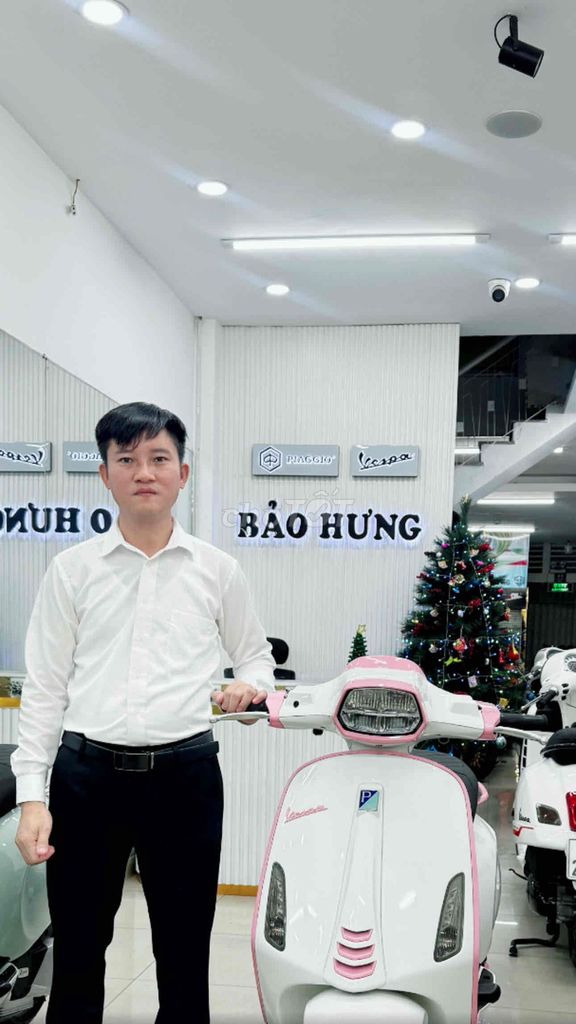 Vespa Sprint S125 Trắng hồng 1 chủ T8/2024. Mua bán Xe máy tại Quận Phú Nhuận Tp Hồ Chí Minh được đăng bởi VESPA  PIAGGIO BẢO HƯNG Vespa cũ trả góp  hình 2