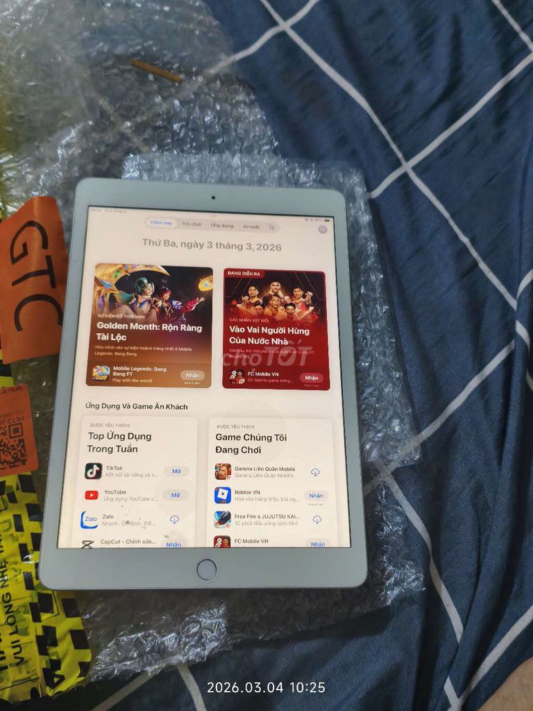 Apple iPad Gen 7 Trắng. Mua bán Máy tính bảng tại Huyện Cam Lộ Quảng Trị được đăng bởi hoàng hoàng hình 1