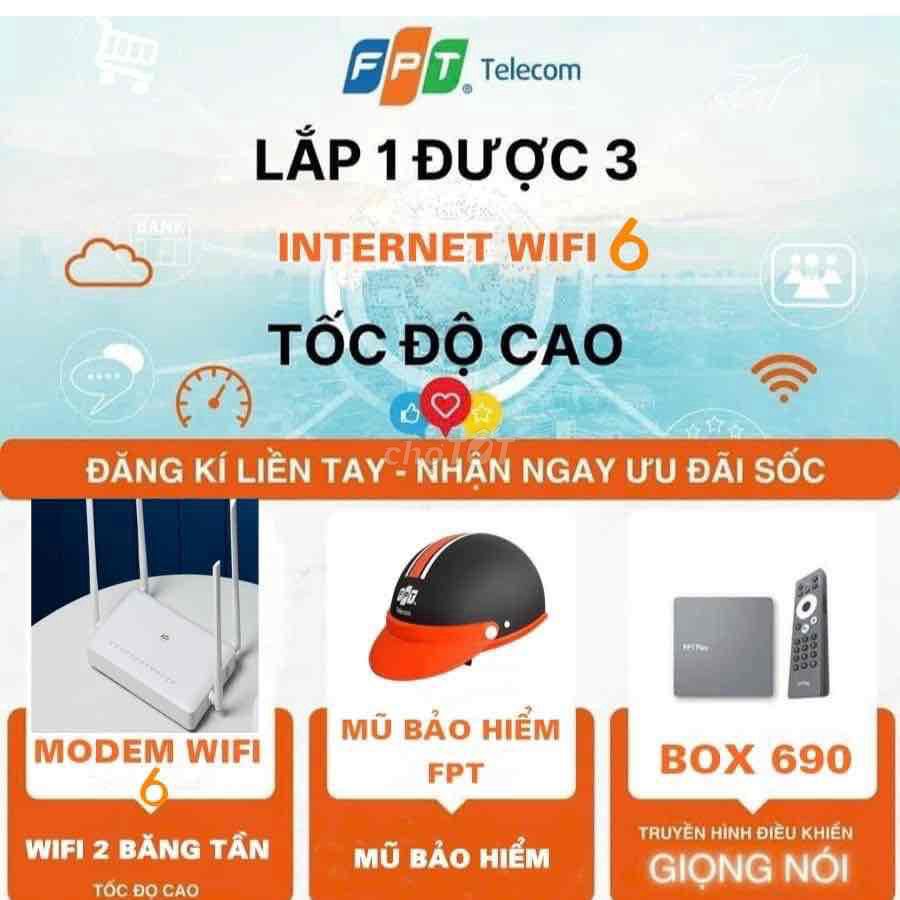 Lắp mạng WiFi6 (4 râu)