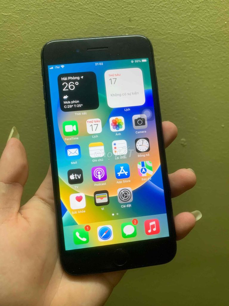 Apple iPhone 8 Plus 64GB Đen Đã qua sử dụng. Mua bán Điện thoại tại Quận Lê Chân Hải Phòng được đăng bởi Phuc  hình 1