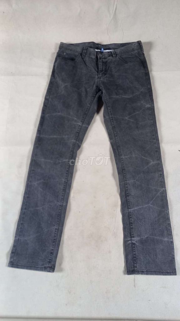 Quần jean nam H&M xám size 34 cotton. Mua bán Quần áo tại Huyện An Phú An Giang được đăng bởi bảo đồ si  hình 1