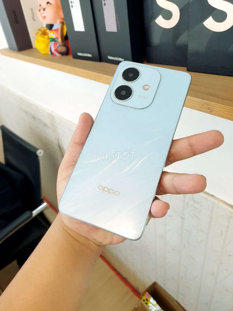 Oppo A3x Màu xanh camera siêu đẹp BH 12 tháng