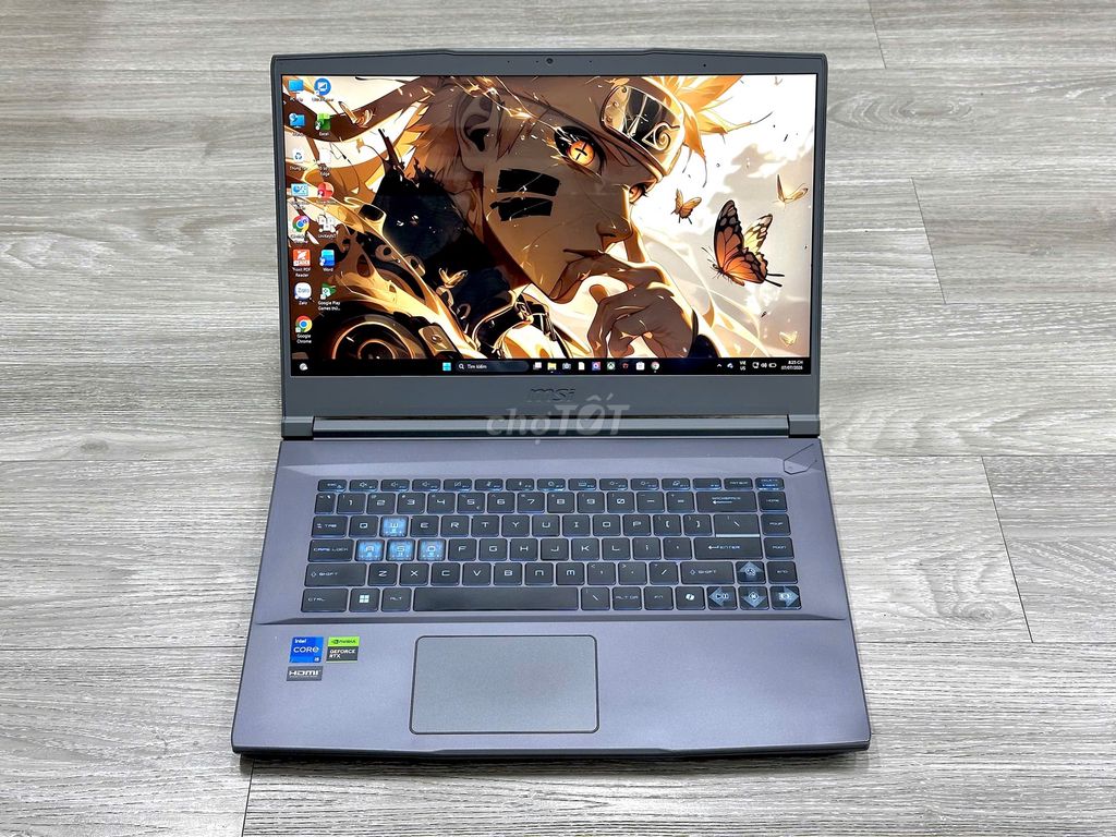 MSI Thin 15 B12UC i5-12450H 16GB/512GB/RTX3050. Mua bán Laptop tại Quận Liên Chiểu Đà Nẵng được đăng bởi Gia Minh Shop hình 1