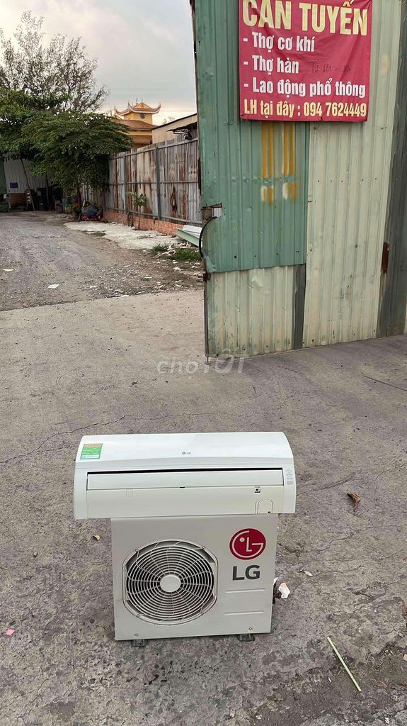 bán máy lạnh LG 1hp máy zin đẹp bao đồi trả