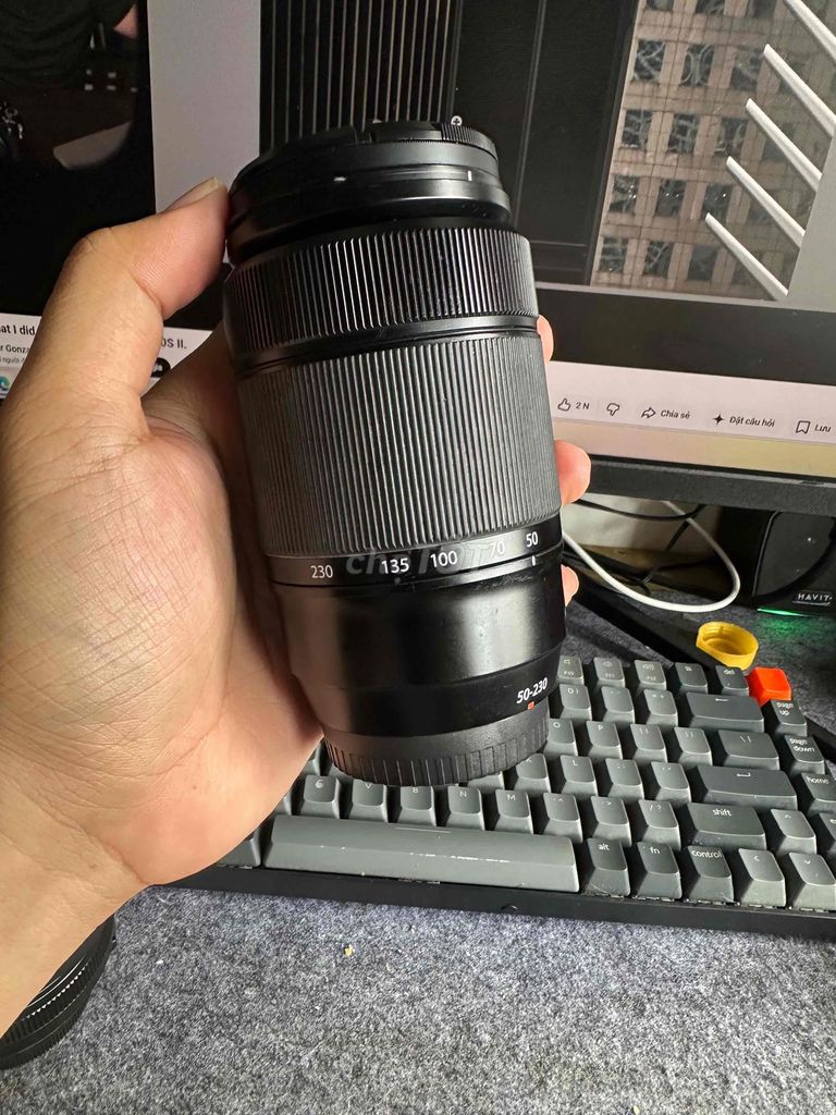 Ống kính Fujifilm XC 50-230mm Đen Đã sử dụng. Mua bán Máy ảnh, Máy quay tại Quận Bình Tân Tp Hồ Chí Minh được đăng bởi Vũ Quang Phi Long hình 1