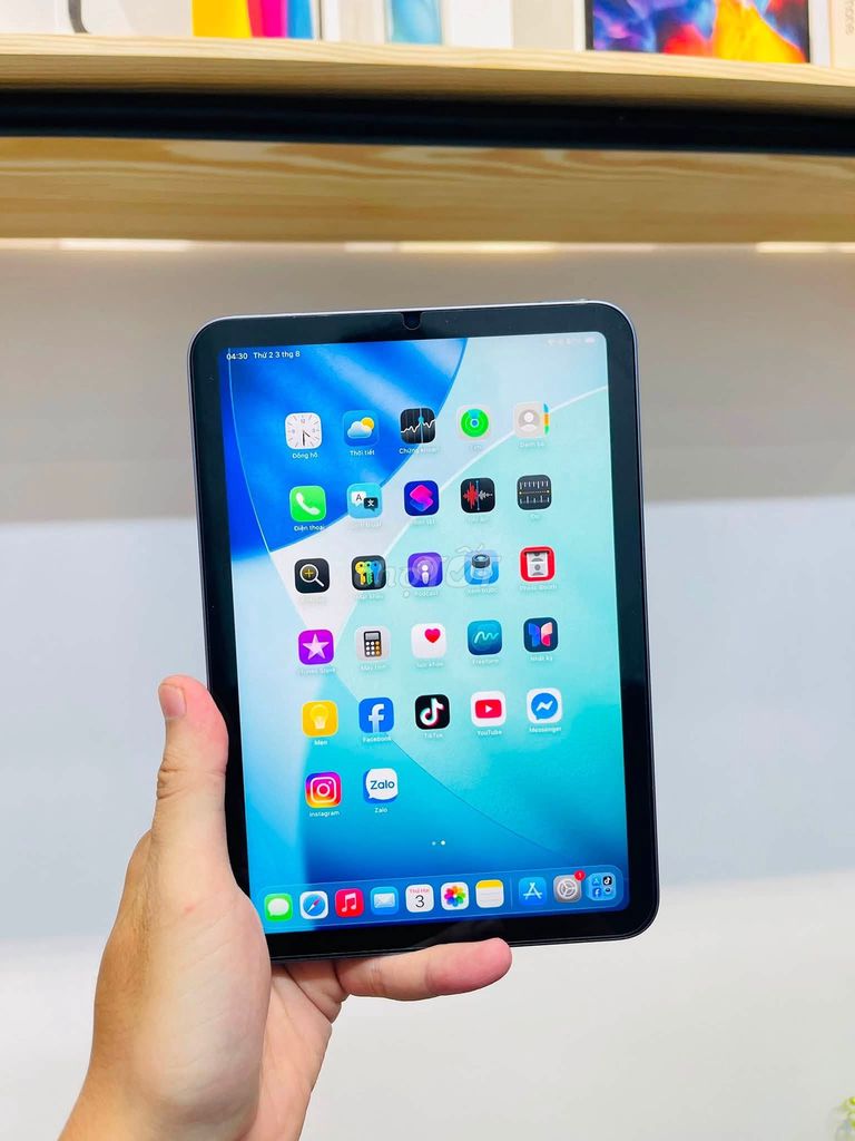 Apple iPad Mini 6 64GB Tím Wifi. Mua bán Máy tính bảng tại Quận Đống Đa Hà Nội được đăng bởi Hội Đồ Điện Tử hình 1