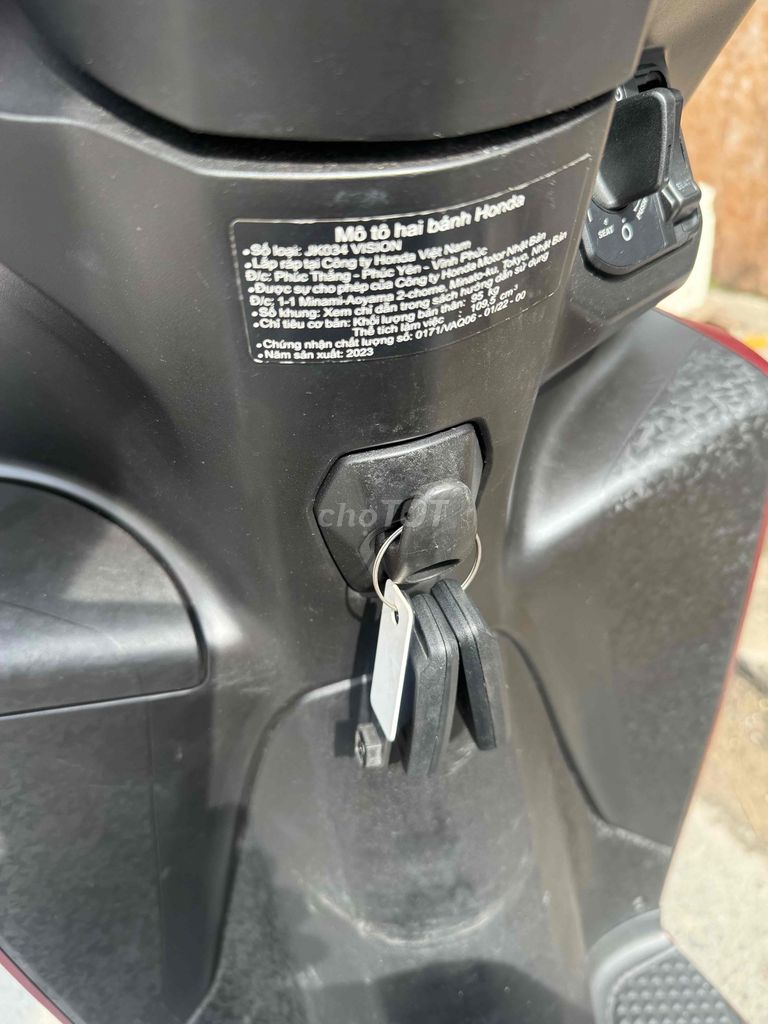 Vision 2023 B95 GÓP CẦN CCCD ĐỦ 18t TRẢ TRƯỚC 0₫. Mua bán Xe máy tại Quận Ninh Kiều Cần Thơ được đăng bởi XE MÁY HOÀNG YẾN hình 7