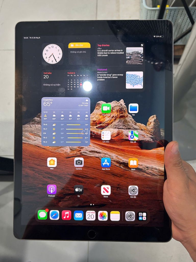 iPad Pro 12.9 128GB Wifi+4G. Máy full PK, ship HT. Mua bán Máy tính bảng tại Quận Hai Bà Trưng Hà Nội được đăng bởi Đỗ Trung Hiếu hình 1