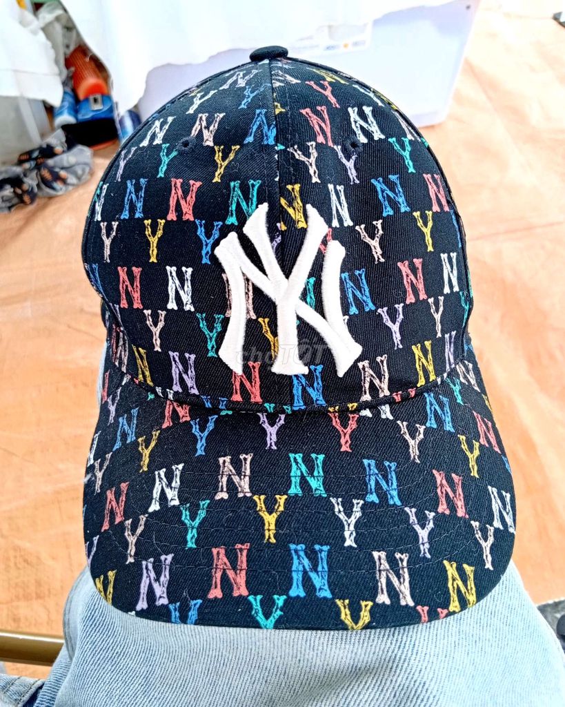 Mũ lưỡi trai MLB NY Đen Vải. Mua bán Phụ kiện thời trang khác tại Huyện Phúc Thọ Hà Nội được đăng bởi Hoàng Duy Được hình 1