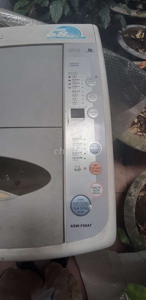 Máy giặt Sanyo ASW-F98AT Trắng. Mua bán Máy giặt tại Quận Ngô Quyền Hải Phòng được đăng bởi bay hình 1