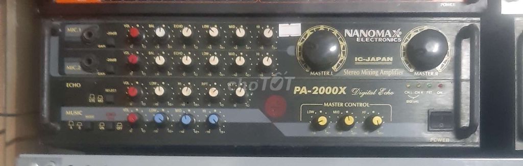 Amply Nanomax PA-2000X, 800W  . Mua bán Tivi, Âm thanh tại Quận Tân Phú Tp Hồ Chí Minh được đăng bởi Trinh Phong hình 1