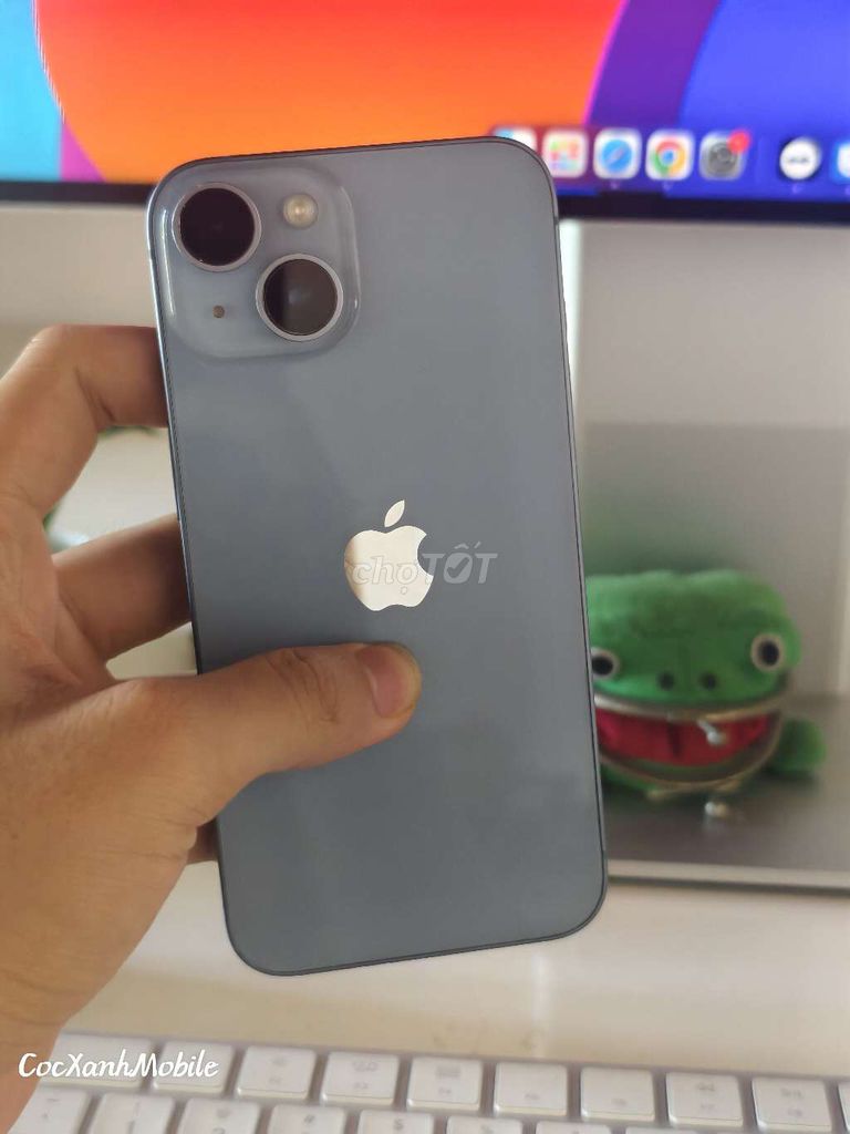 iPhone 14 128GB Quốc Tế khay sim, Zin Áp đẹp 98%. Mua bán Điện thoại tại Quận Liên Chiểu Đà Nẵng được đăng bởi Minh Hiệp CócXanhMobile hình 1