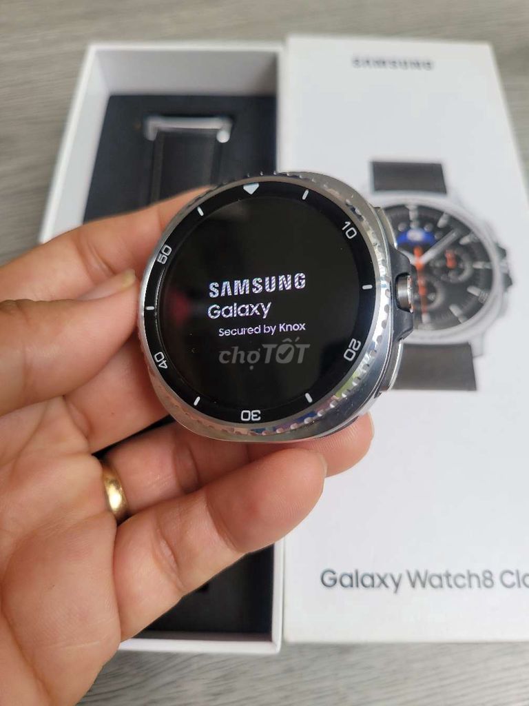 Samsung Watch 8 Classic Bạc 46mm 99+. Mua bán Thiết bị đeo thông minh tại Quận Tân Phú Tp Hồ Chí Minh được đăng bởi Nguyễn Thanh Thùy hình 1