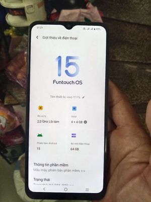 Vivo Y17s màn hình zin 90hz có giao lưu