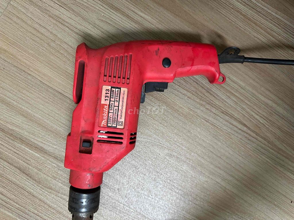 Máy khoan Makita 1313 Đỏ. Mua bán Đồ chuyên dụng, Giống nuôi trồng tại Huyện Kiến Thuỵ Hải Phòng được đăng bởi Bùi Đình Long hình 1