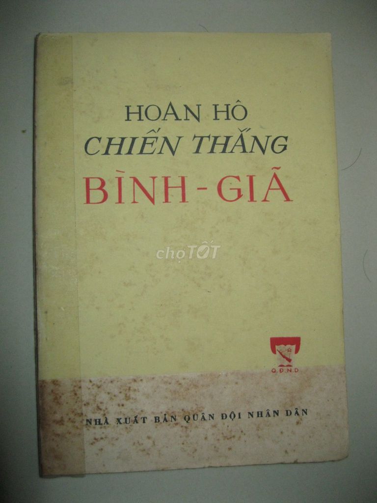 Hoan hô chiến thắng Bình Giã-in 1965. Mua bán Sách tại Huyện Nhà Bè Tp Hồ Chí Minh được đăng bởi Cu Tèo hình 1