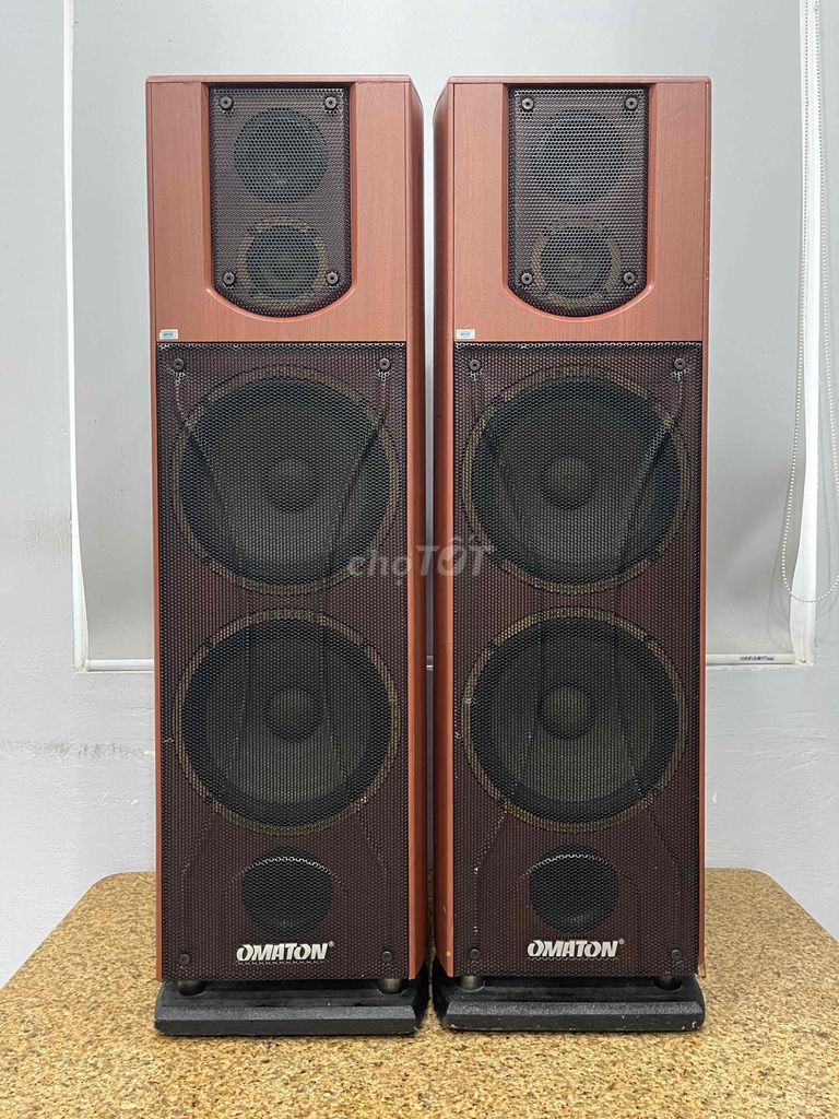 Loa Omaton bass đôi 25 cực phê zin 100%