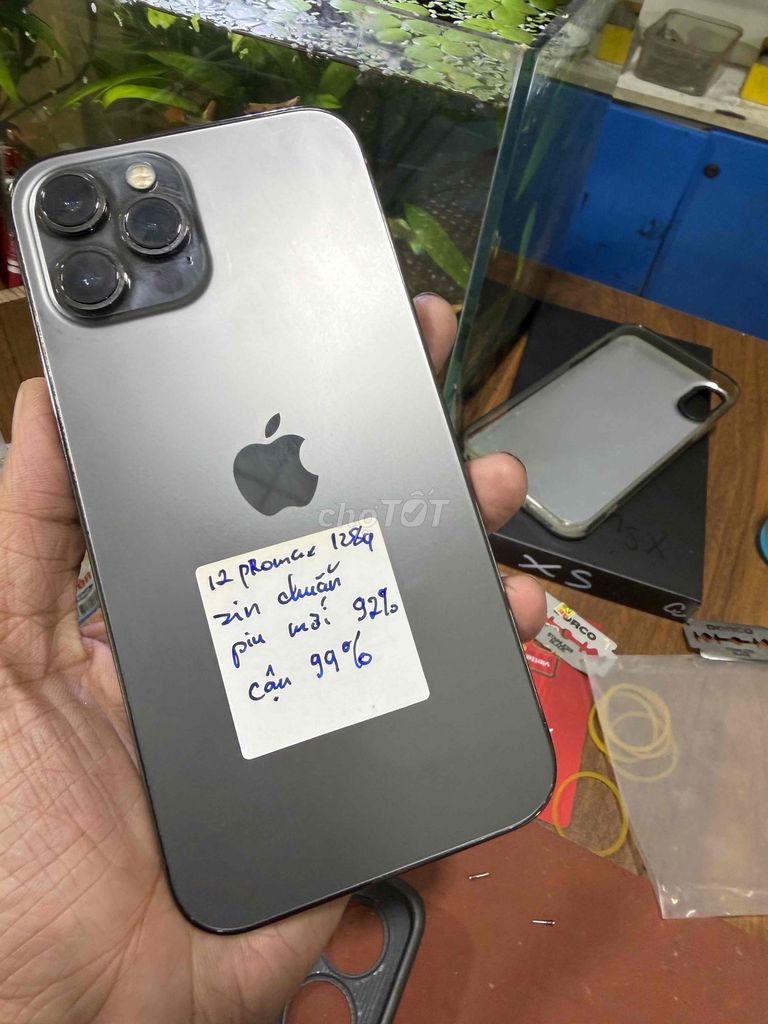 Apple iPhone 12 Pro Max 128GB Xám Đã qua sử dụng. Mua bán Điện thoại tại Quận Tân Phú Tp Hồ Chí Minh được đăng bởi gia phát hình 1