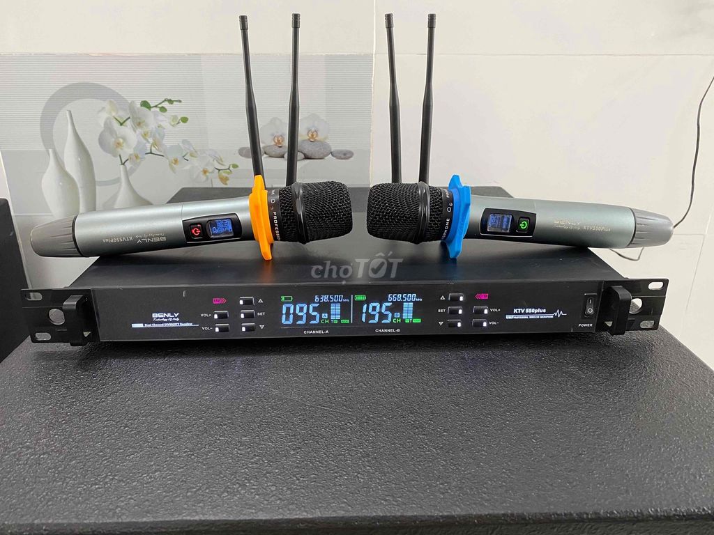Micro Benly KTV 4 râu zin tem. Mua bán Tivi, Âm thanh tại Quận Cái Răng Cần Thơ được đăng bởi Long Dàn Nhạc hình 1