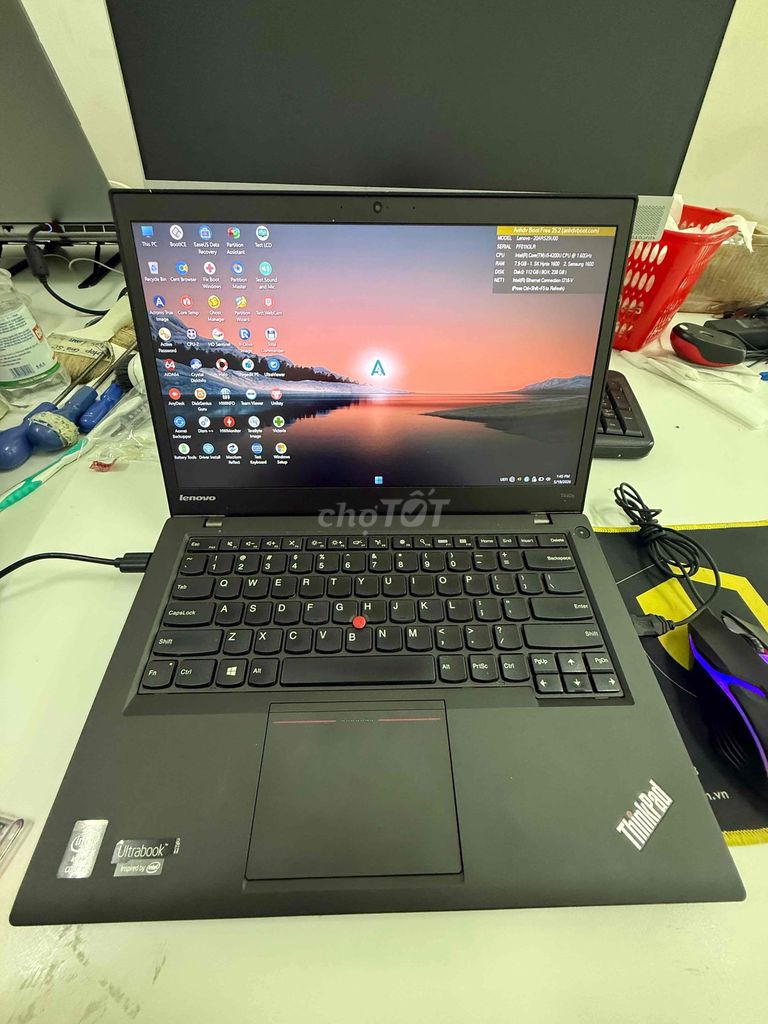 Lenovo ThinkPad T440s i5-4200U. Mua bán Laptop tại Quận 6 Tp Hồ Chí Minh được đăng bởi Nguyễn Minh Computer hình 1