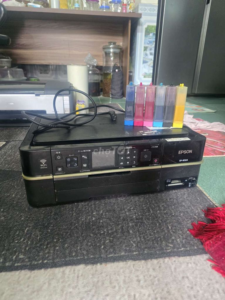 Máy in Epson EP-802A Đen. Mua bán Đồ dùng văn phòng tại Huyện Đông Anh Hà Nội được đăng bởi nguyễn tiến thọ hình 1