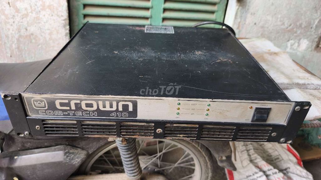 Cục đẩy Crown COM-TECH 410 Đen. Mua bán Tivi, Âm thanh tại Thành phố Thủ Đức Tp Hồ Chí Minh được đăng bởi nhat nam hình 1