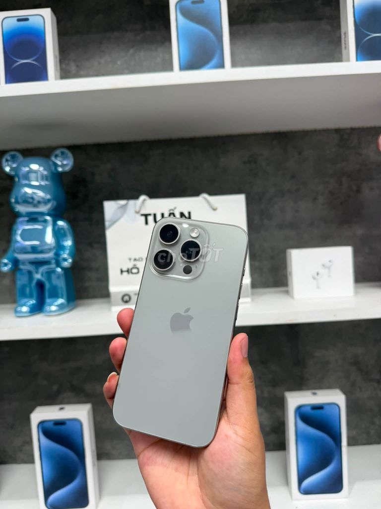 Apple iPhone 15 Pro 128GB Xám 99%. Mua bán Điện thoại tại Quận Gò Vấp Tp Hồ Chí Minh được đăng bởi Hội Đồ Điện Tử hình 1