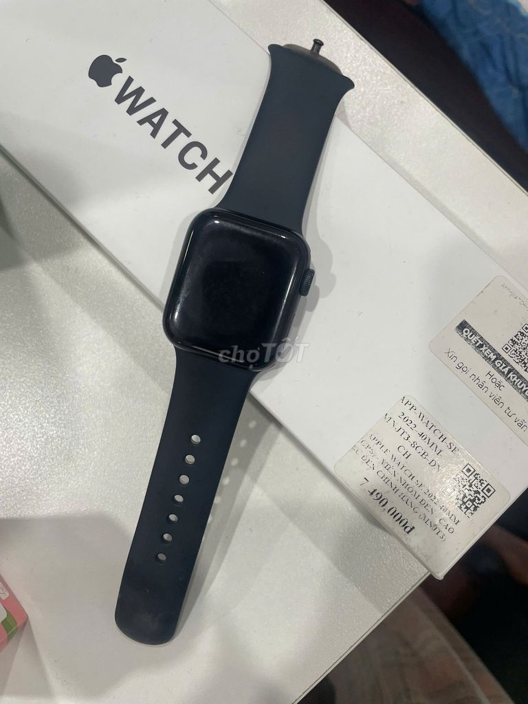 Apple Watch SE 2 40mm Đen Đã qua sử dụng. Mua bán Thiết bị đeo thông minh tại Quận Bắc Từ Liêm Hà Nội được đăng bởi Vi Hu hình 1